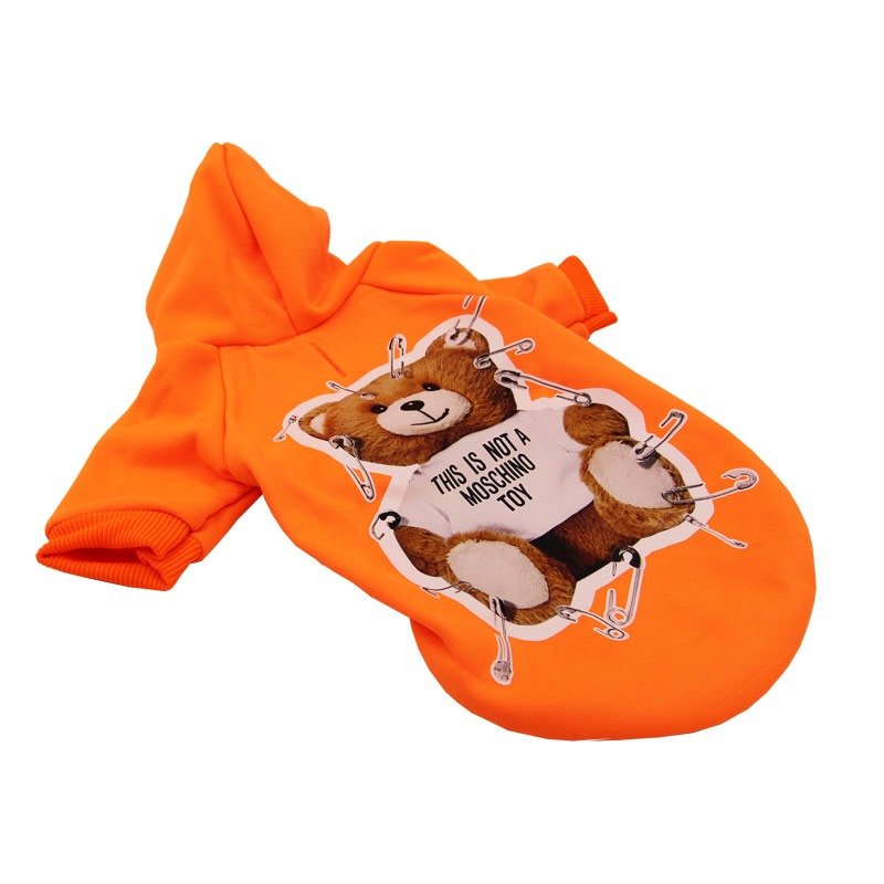 Orange Pet's Hoodie Dog Cat Winter Warm Clothes wakeb online